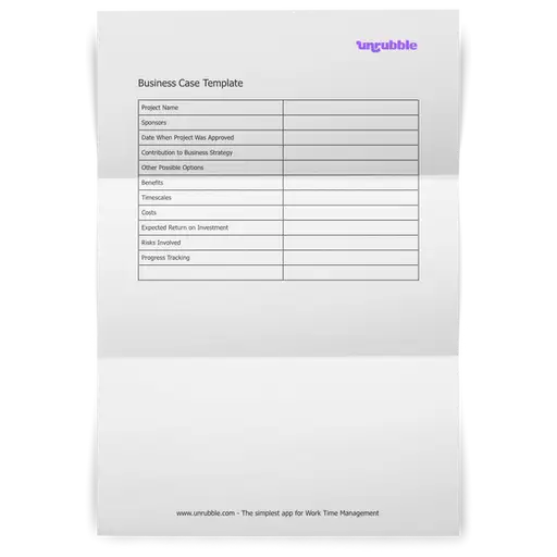 Business Case Template [Free Download]