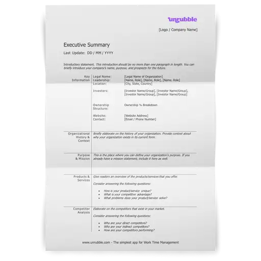 Executive-Summary-Template