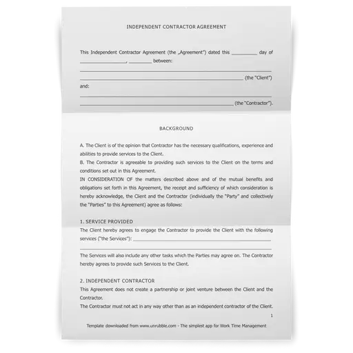 Independent-Contractor-Agreement