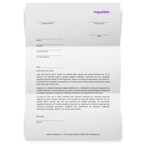 Business Letterhead Template Free Download