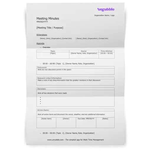 Meeting-Minutes-Template