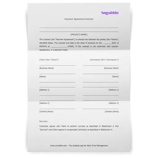  Payment Agreement Template Download