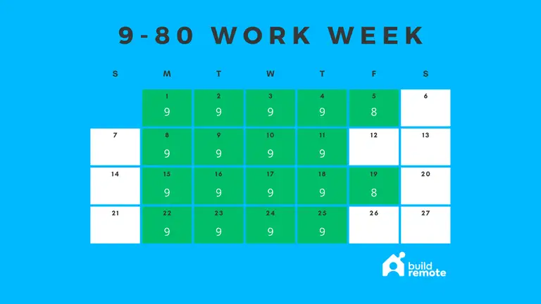 9/80 work schedule
