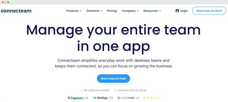 Connecteam Developer Time Tracking Software