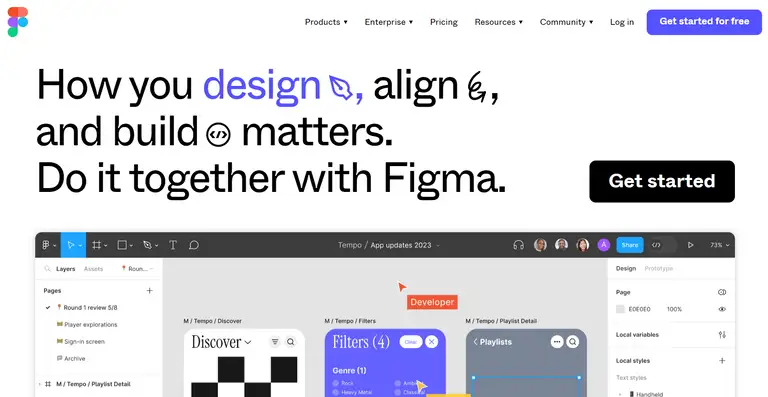 Figma remote work software