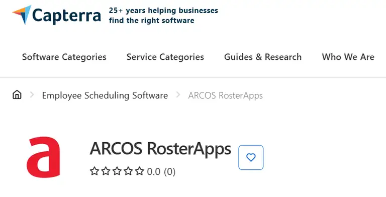 RosterApps Capterra