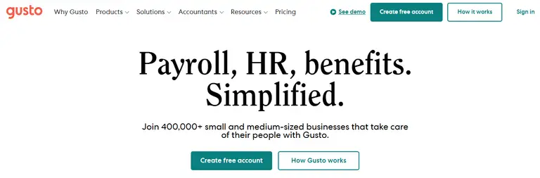 Sage HR Gusto