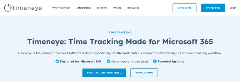 Timeneye - Toggl Track alternatives