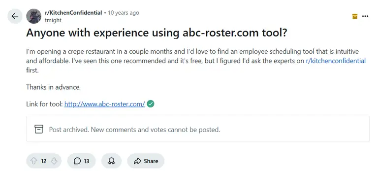 ABC Roster review