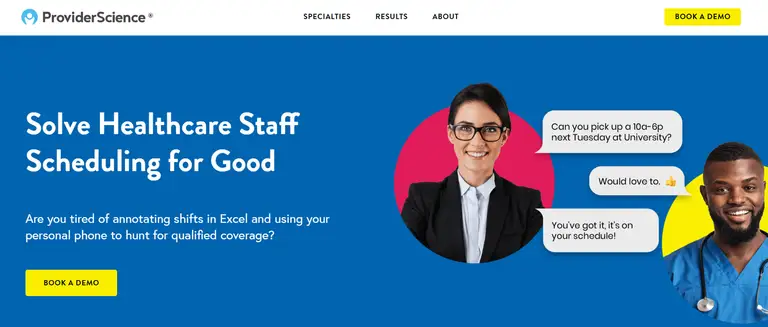 ProviderScience website