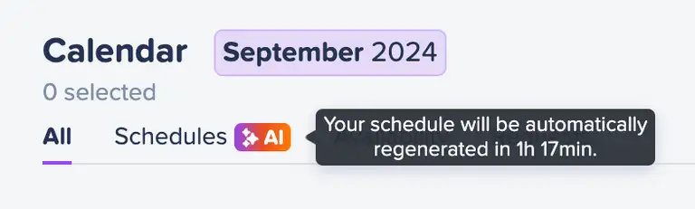 Calendar Unrubble