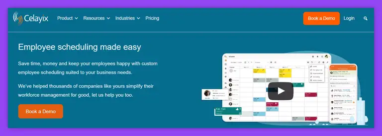 Celayix employee scheduling