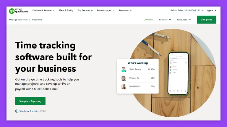 connecteam alternative quickbooks time