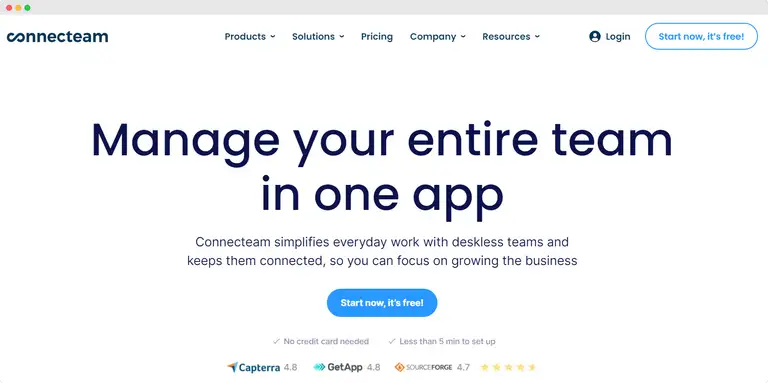 connecteam time clock kiosk