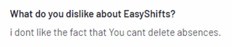 EasyShifts alternative