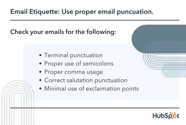 email etiquette