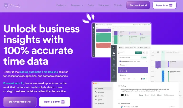 Everhour alternatives Timely