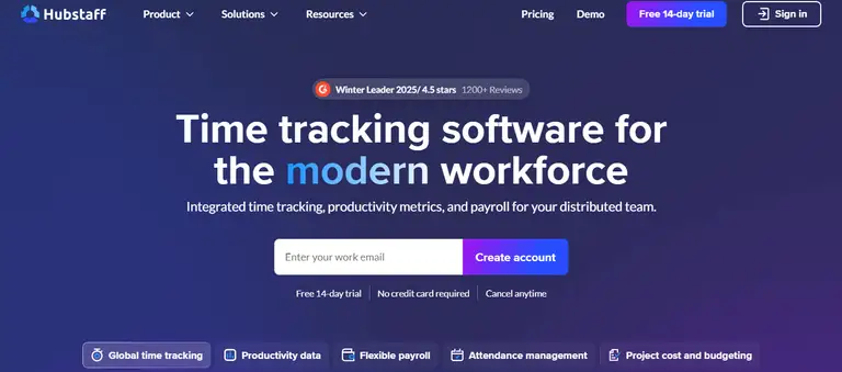Everhour alternatives Hubstaff