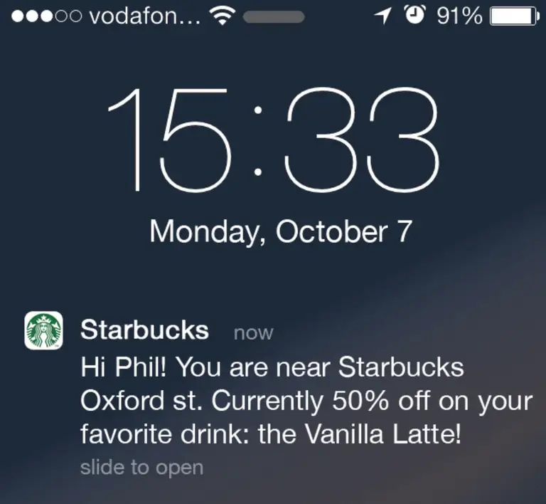 geofencing option