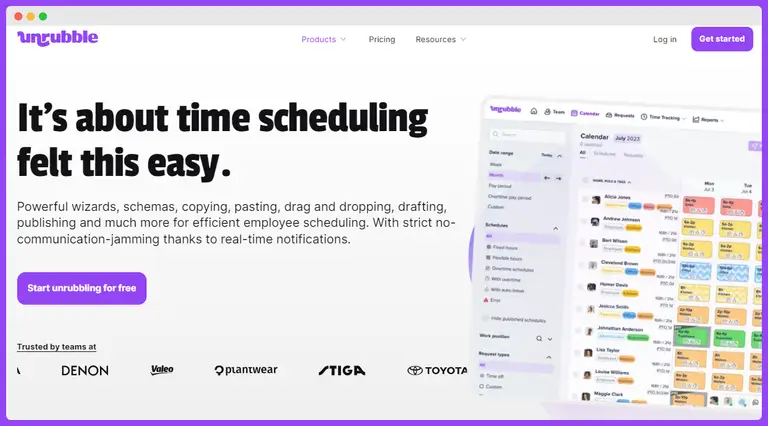 guide about creating schedule