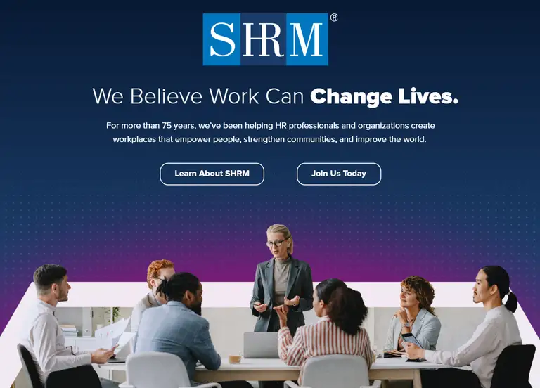the Society for Human Resource Management (SHRM)