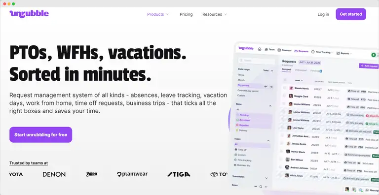 leave management app