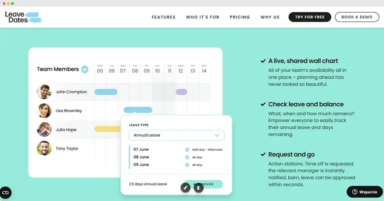 leave management system for businesses