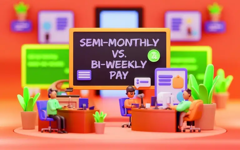 semi-monthly vs bi-weekly pay