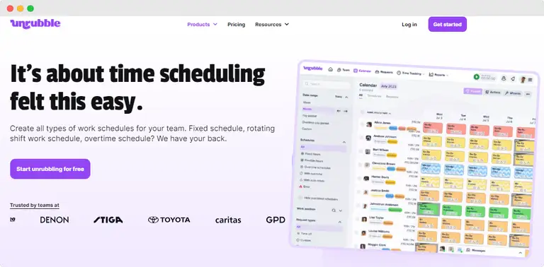 Sling schedule alternative