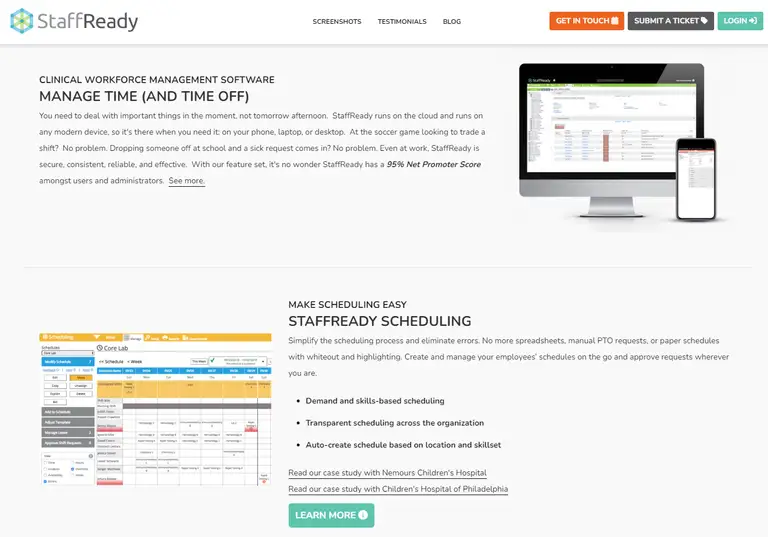 Staffready system