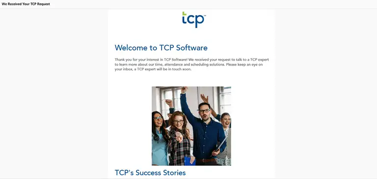 TCP Software submission