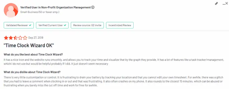 Time clock wizard alternative