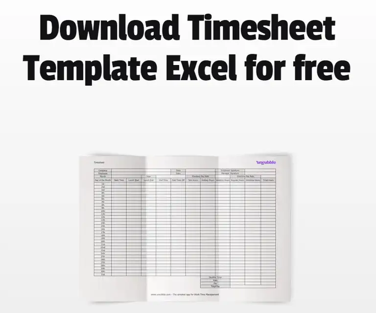 timesheet in project management and employee productivity