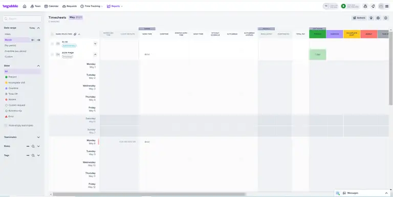timesheet in project management and in employees productivity