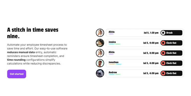 timesheets in project management and employees productivity