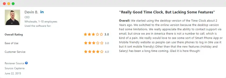 Top TimeClock MTS alternatives