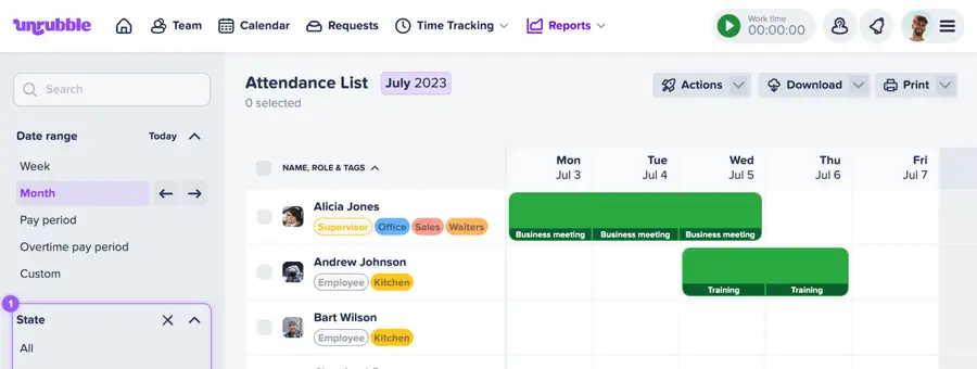 Simplify Time Recording with Digital Timesheets | Unrubble
