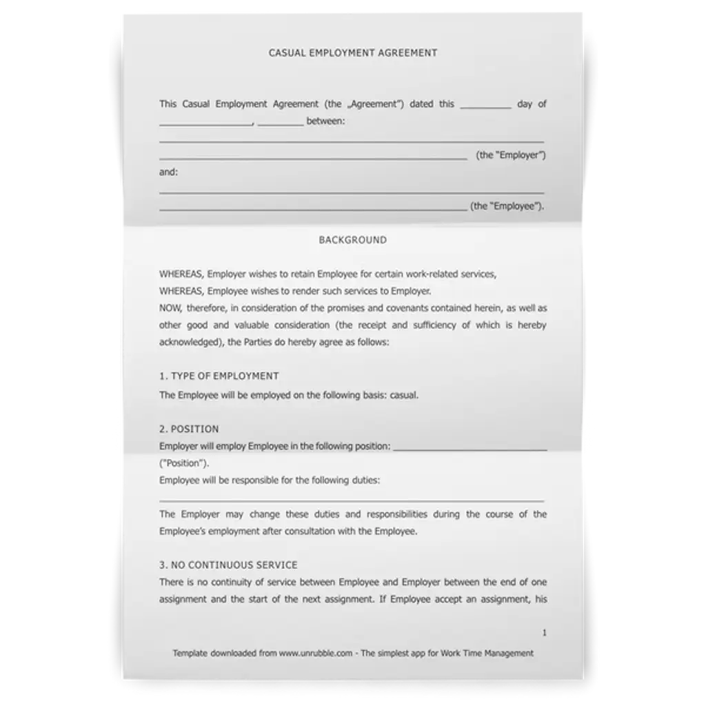 Grab This Free Casual Employment Contract Template Unrubble Templates grab-this-free-casual-employment-contract-template-unrubble-templates