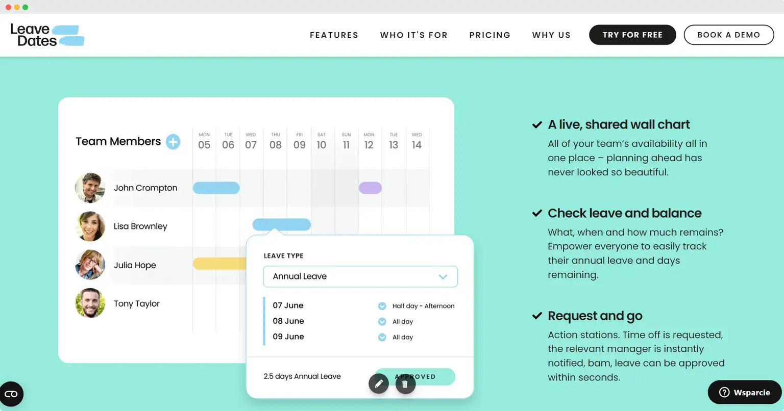 Leave Request Programs 9 Best Leave Management Software for Businesses | Unrubble Blog
